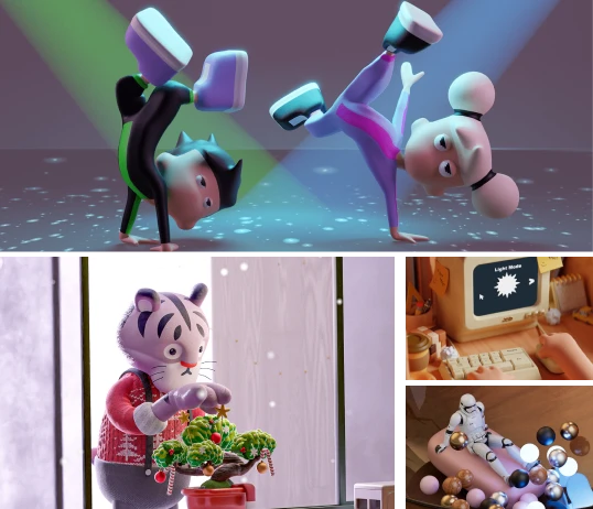 Super 3D Character Animations - High Quality Animator Services